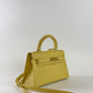 Buckle Mini Bag - Yellow