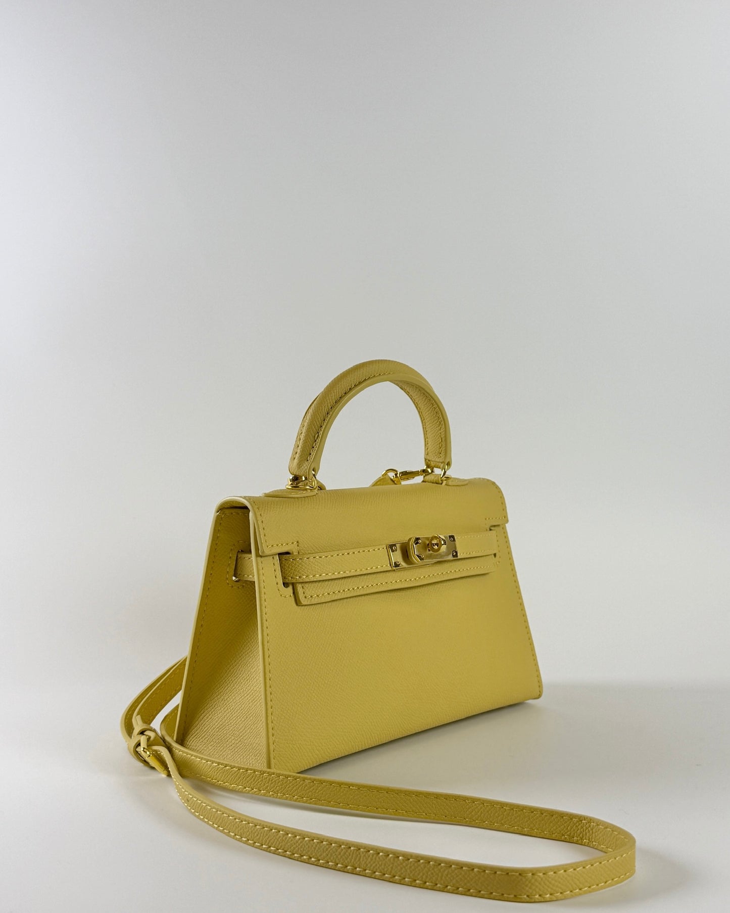 Buckle Mini Bag - Yellow