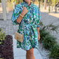 Uncle Frank Scallop Front Dress - Blue
