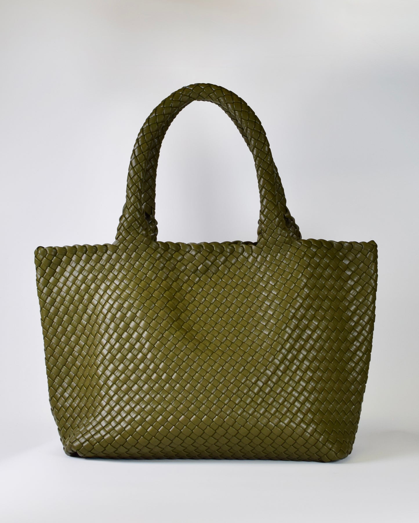 Woven Tote - Olive