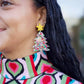 Decorated Christmas Tree Earrings