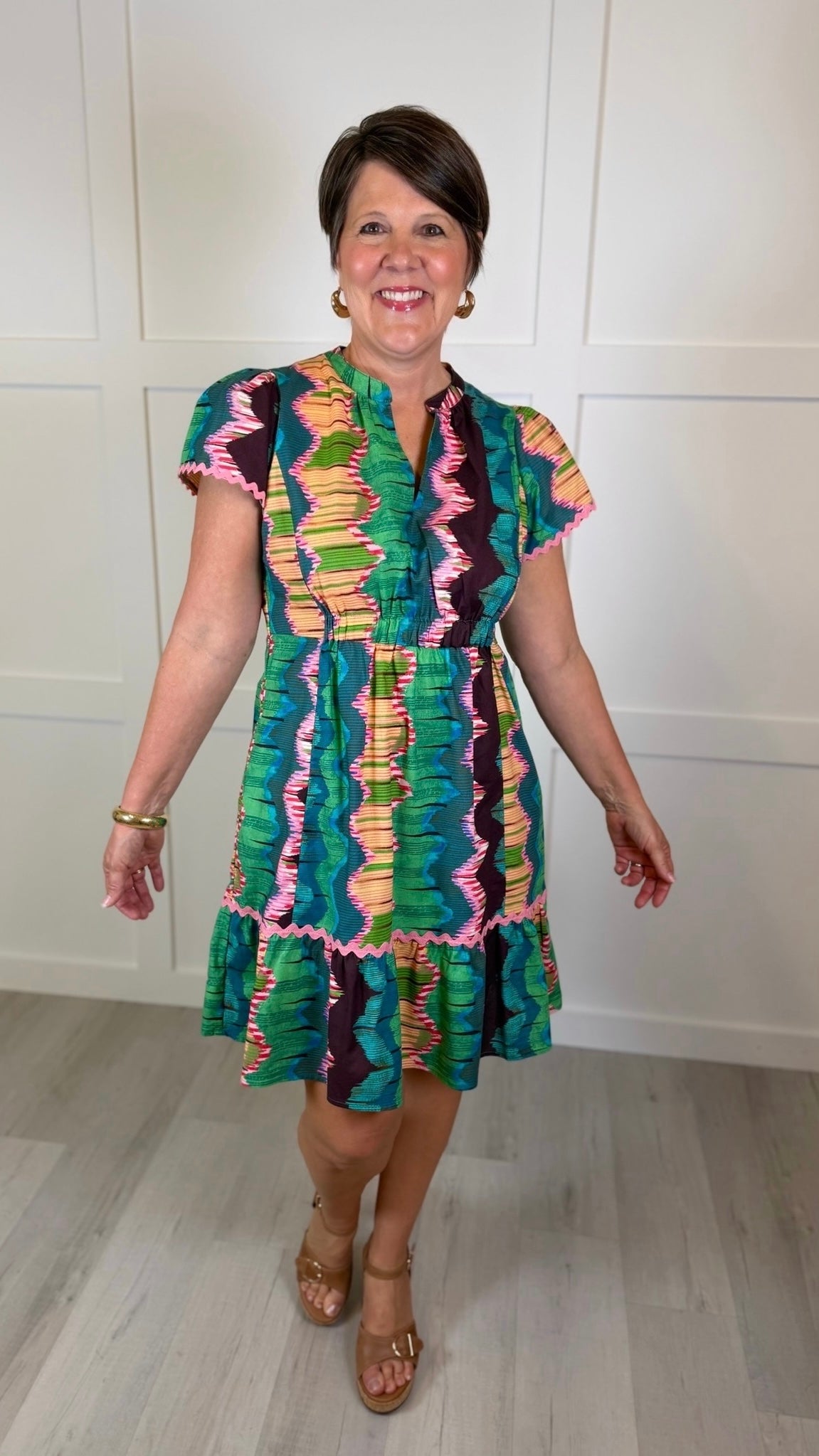 Uncle Frank Wind Dance Dress - Multi