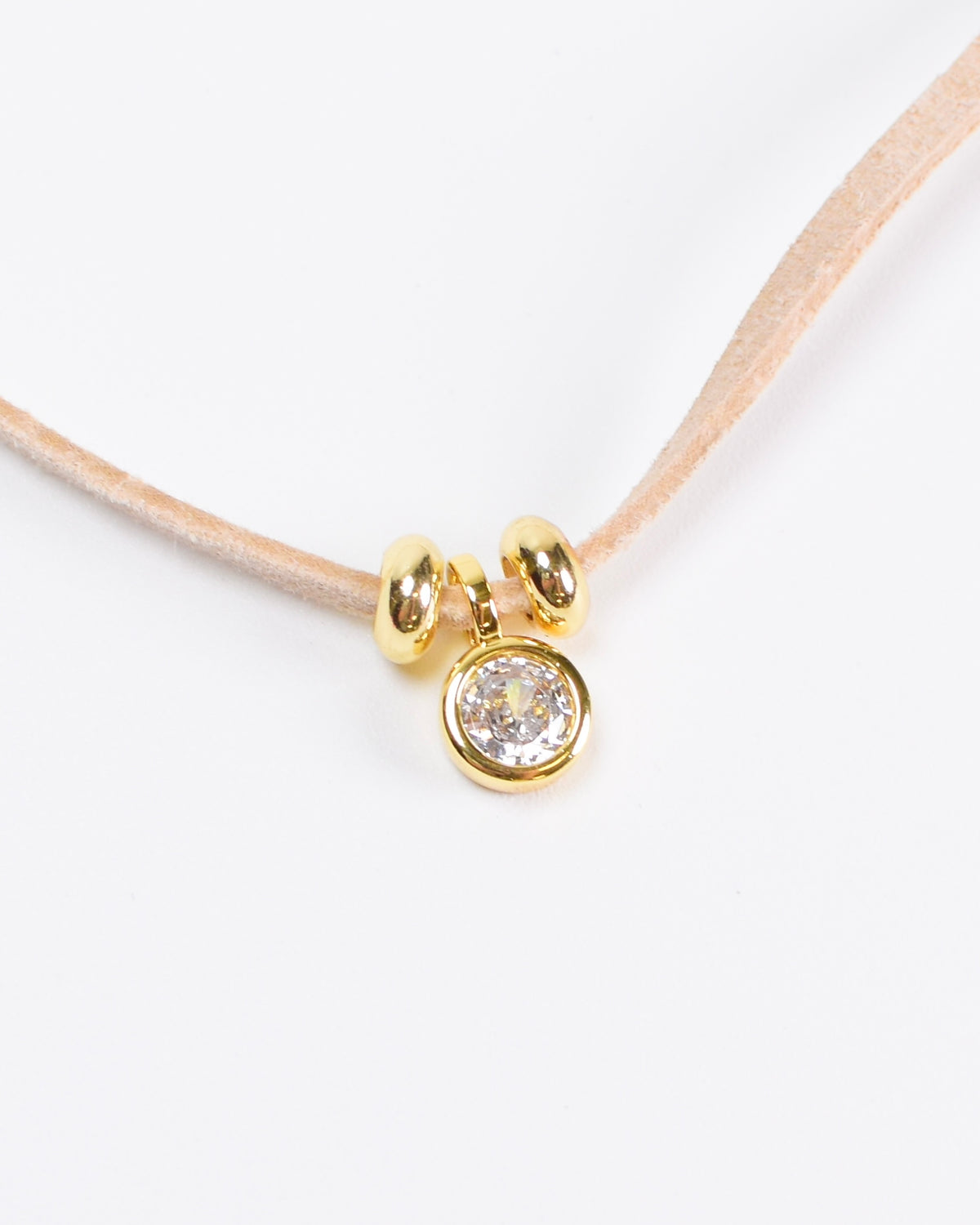Jenny Baker Adjustable Leather Necklace