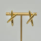Clara Cross Star Earrings
