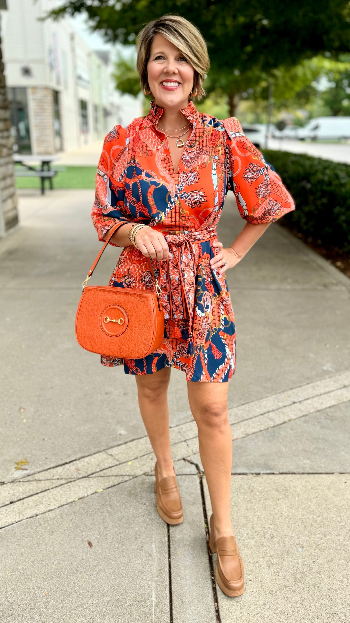 Gretchen Scott Outta Sight Dress - Orange