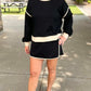 Sporty Chic Skort - Black
