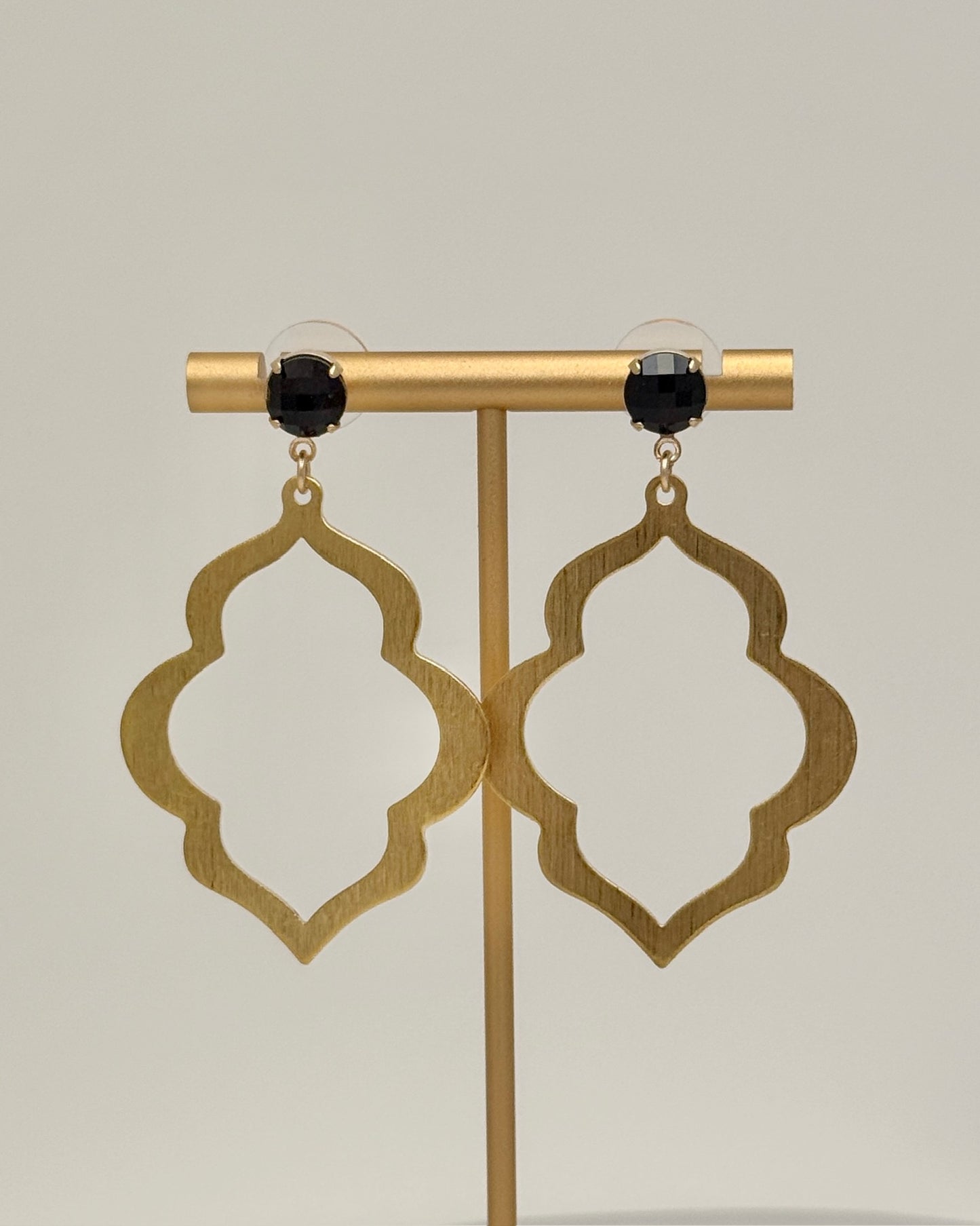 Fall Everyday Drop Earrings - Black