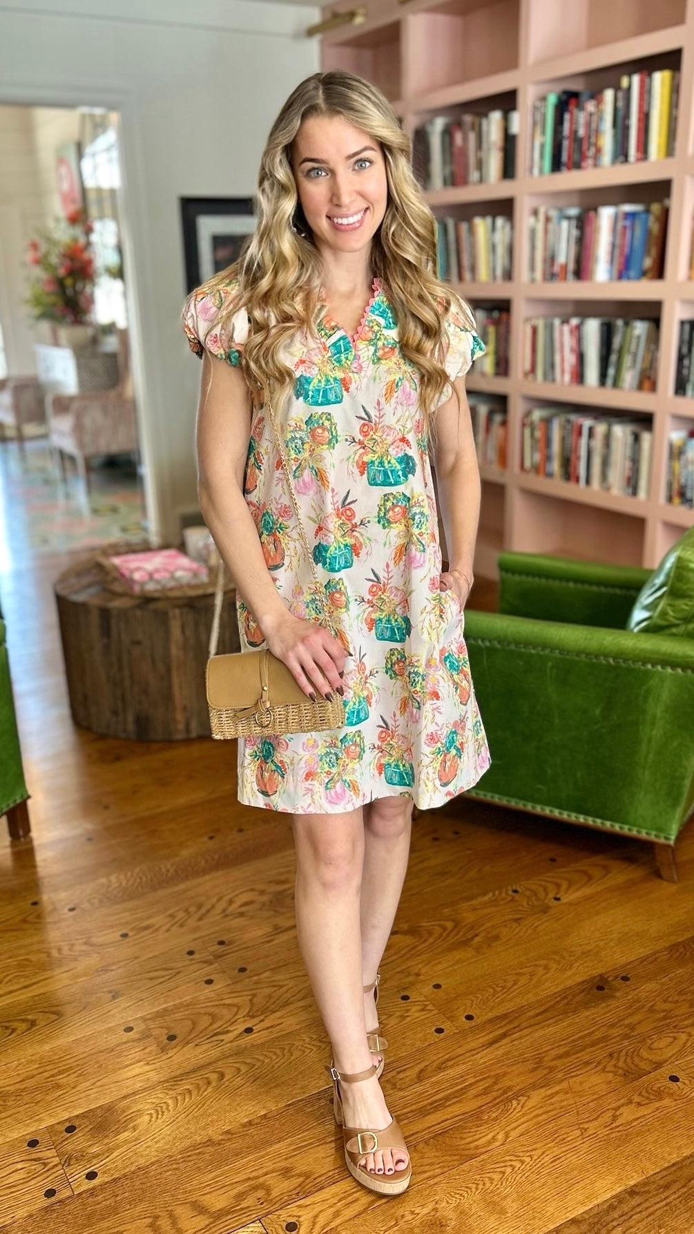 Uncle Frank Still Life Dress - Pink