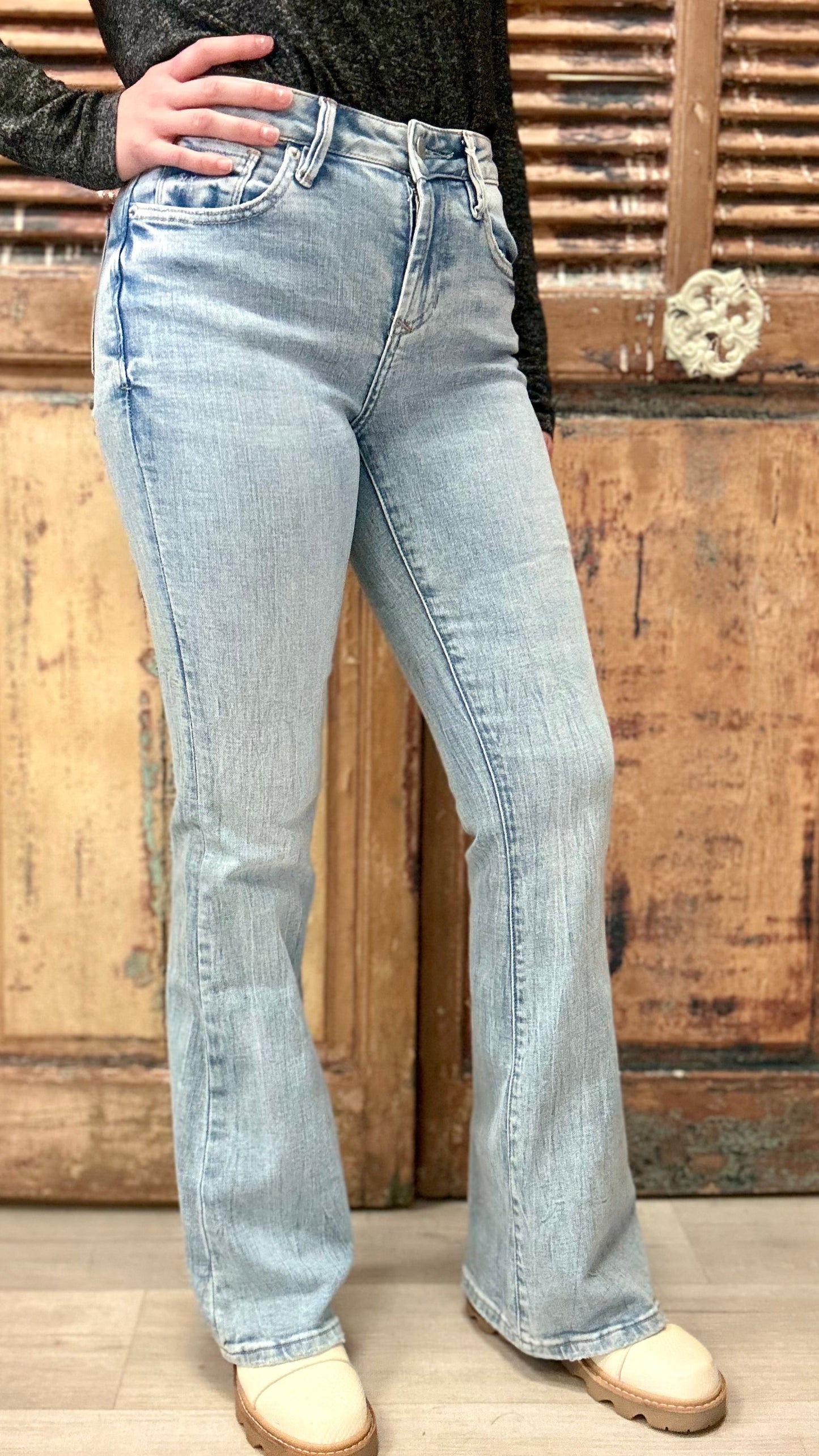 Dear John Portmore Rosa Bootcut Denim Jean