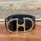 Lilo Genuine Spanish Cowhide Bit Belt - Gold