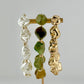 Baroque Pearl & Stone Bracelet - Green