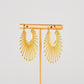 Fan Crystal Earrings