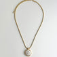 Snake Chain With Pearl Charm