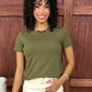 Theia Olive Top