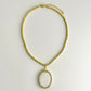 Mother of Pearl Horse Pendant