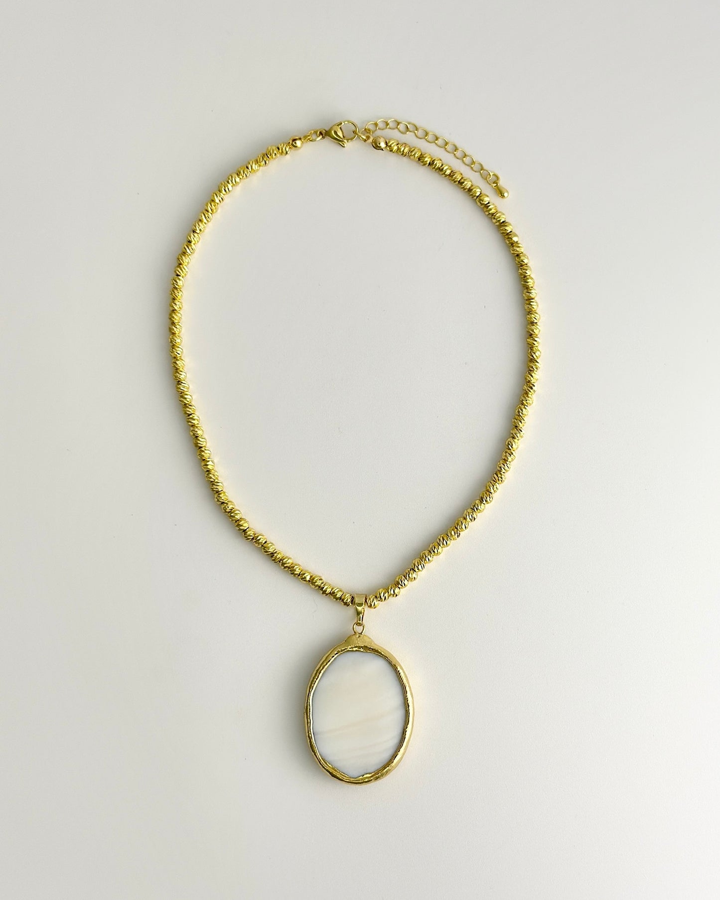 Mother of Pearl Horse Pendant