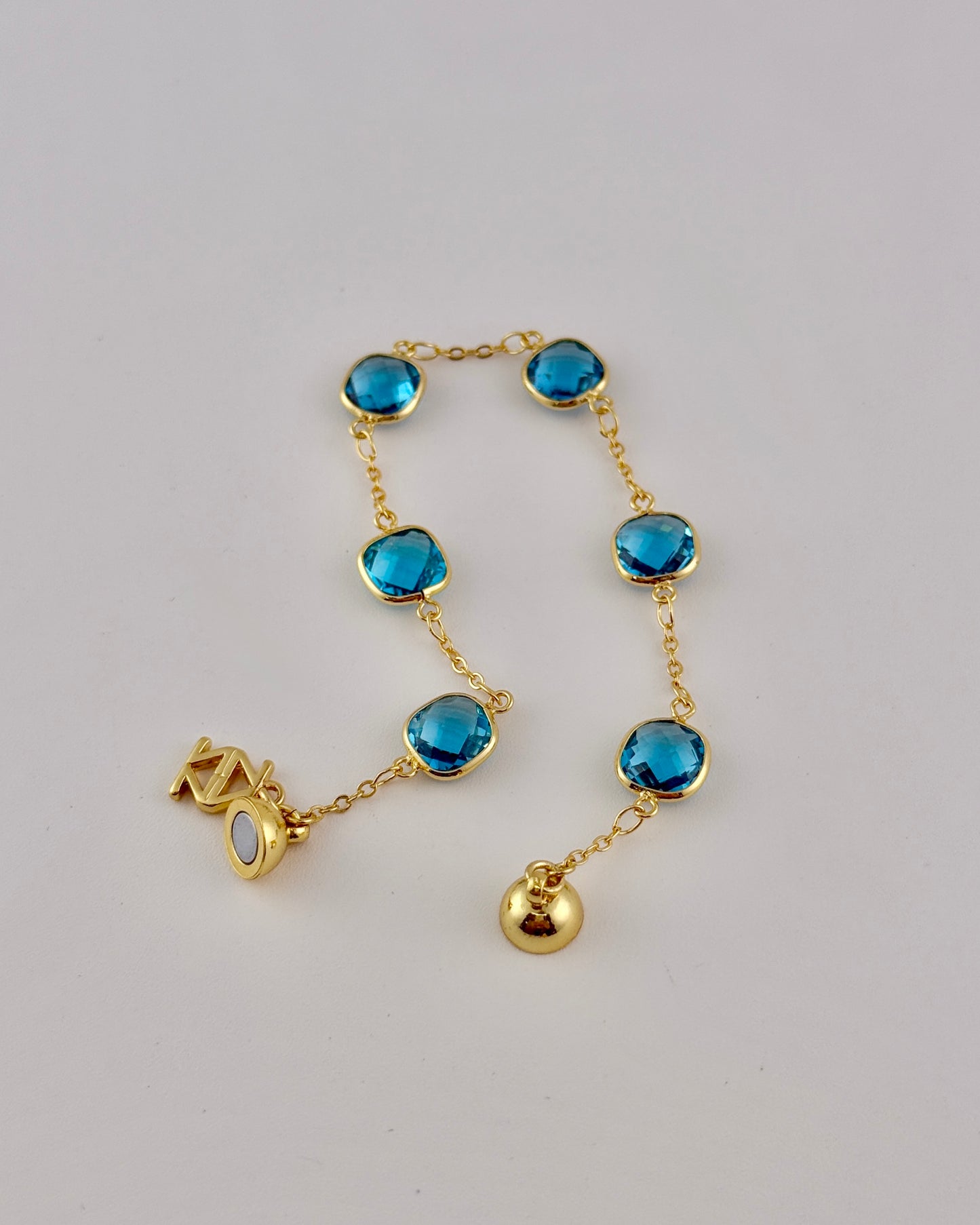 Blue Crystal Bracelet