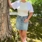 Dear John Bridgeport Quinn Denim Skirt