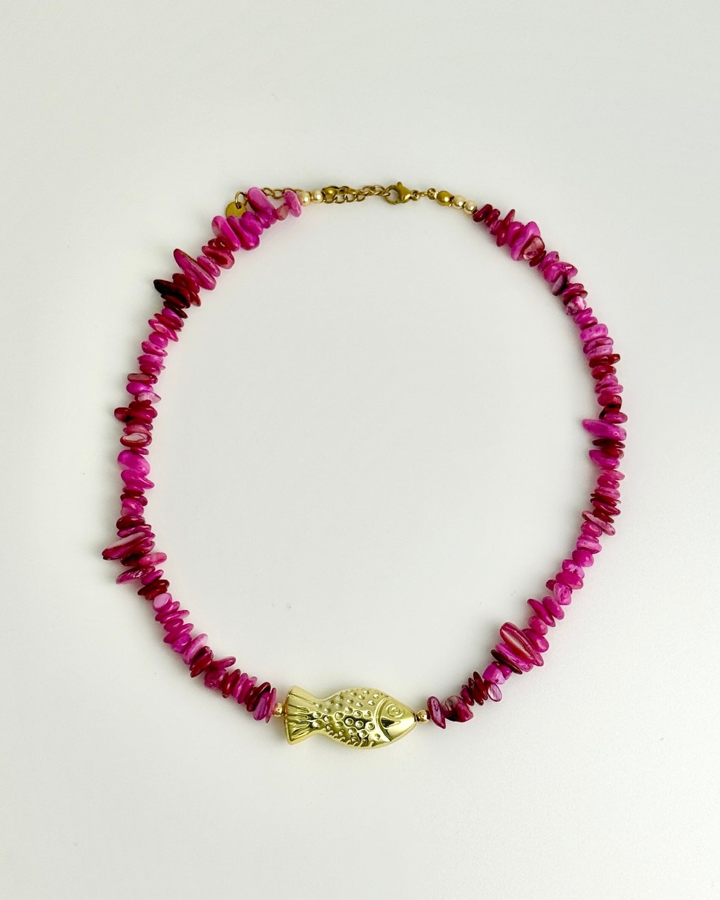Fuschia Ocean Necklace