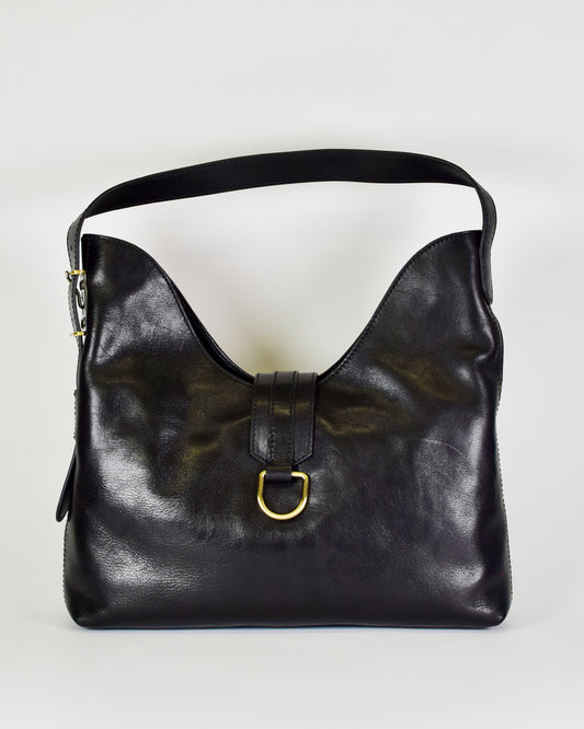Hobo Leather Atlas Hobo Bag - Black