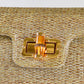 Bamboo Clutch - Gold