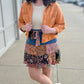 Dear John Hannah Puff Sleeve Jacket - Apricot