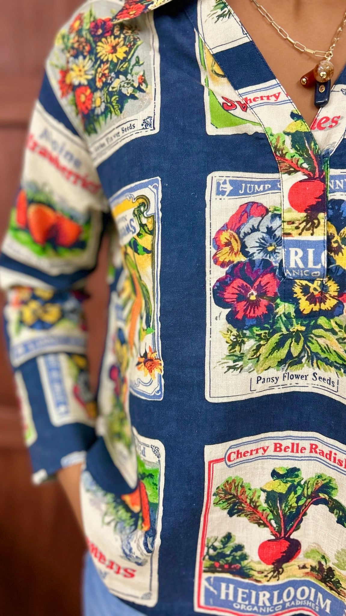 Ivy Jane Seed Packets Popover Top