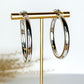 Simon Sebbag Silver Classic Hoop Earrings - Medium