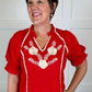 Sister Mary Dana Top - Red