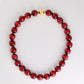 Red Round Bead Necklace