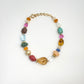 Multi Chunky Stone Necklace