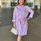 Gretchen Scott Pink Breezy Blouson Dress