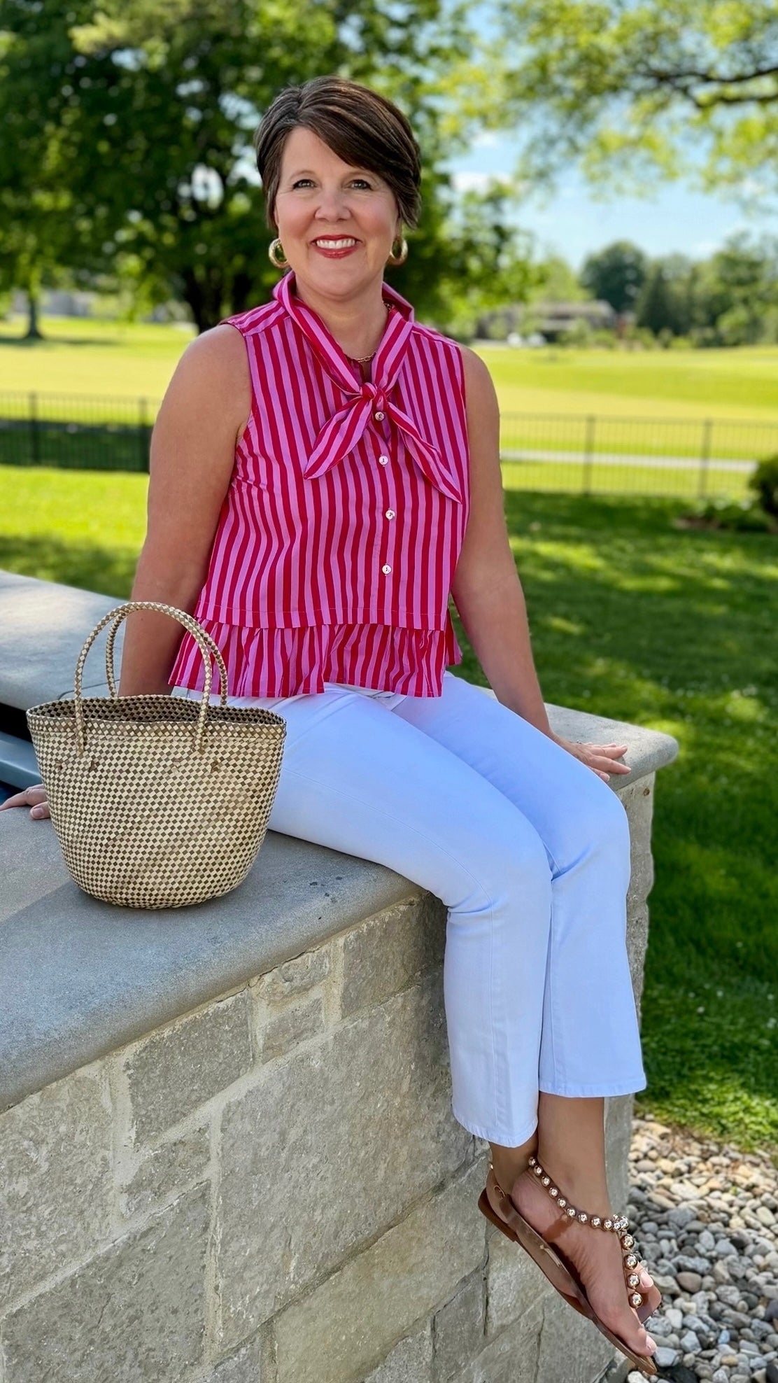 Aubrey Tie Neck Top