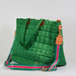 Daydreamer Quilted Tote Bag - Emerald