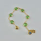 Green Crystal Bracelet
