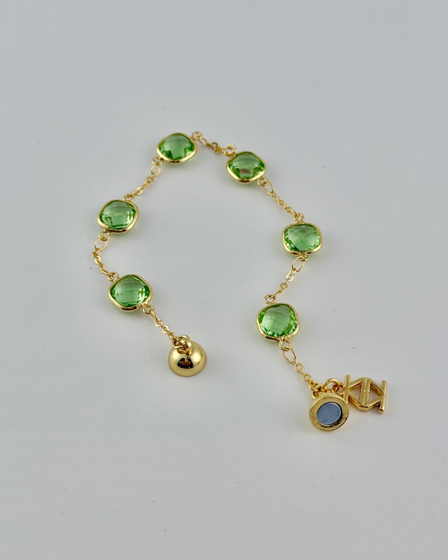 Green Crystal Bracelet