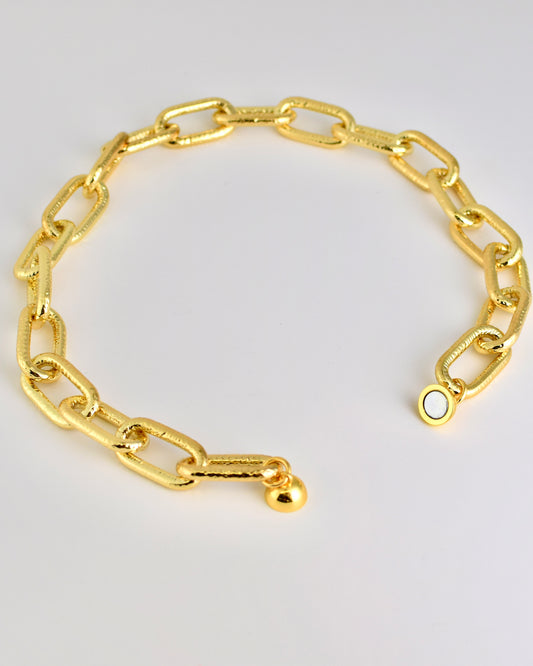 18" Large Oval Link Necklace