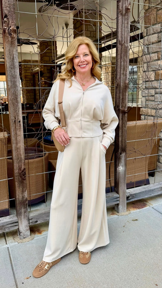 Cassandra Soft Modal Jacket - Cream