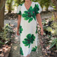 Bella Floral Dress - Kelly Green