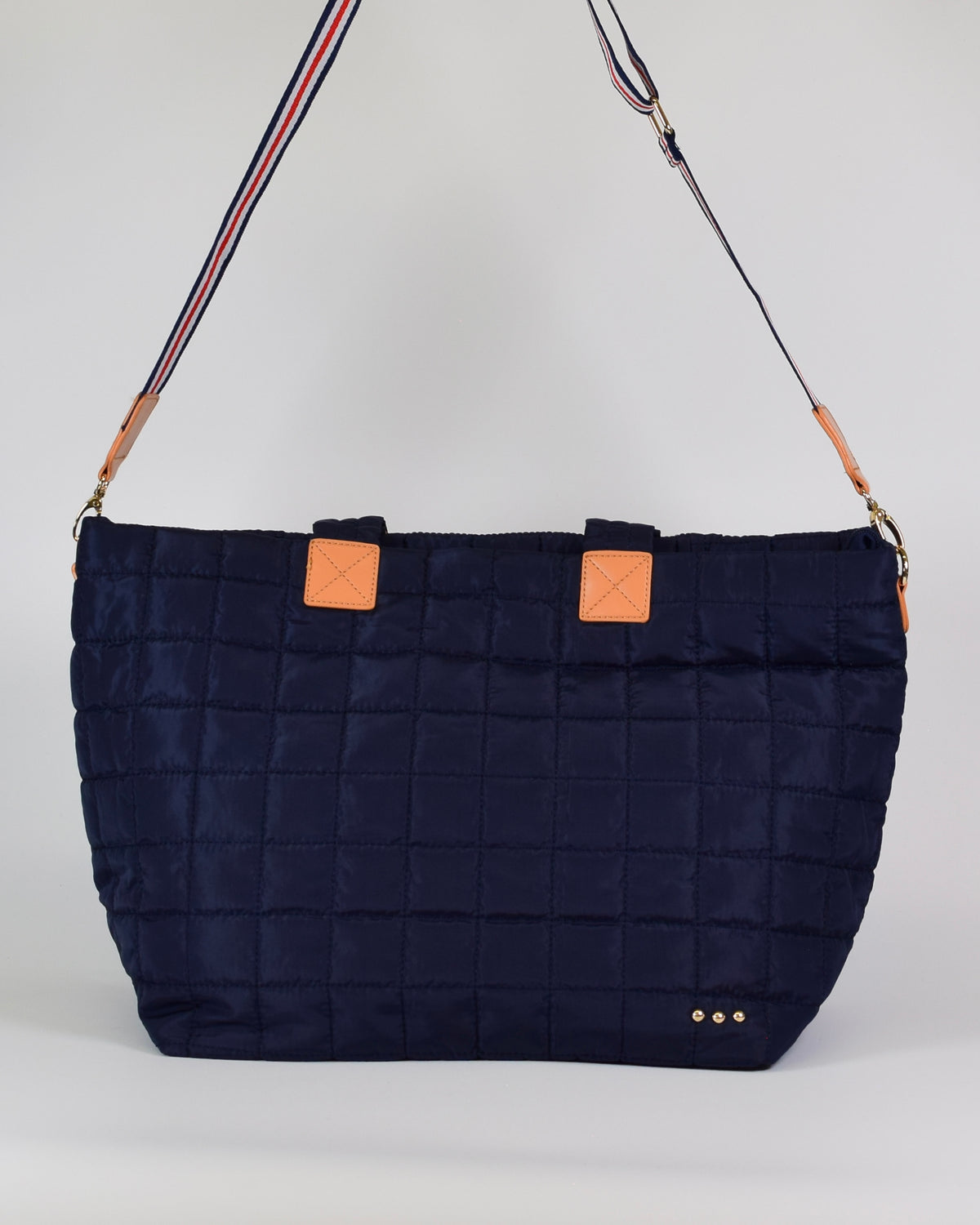 Day Dreamer Quilted Tote Bag - Navy