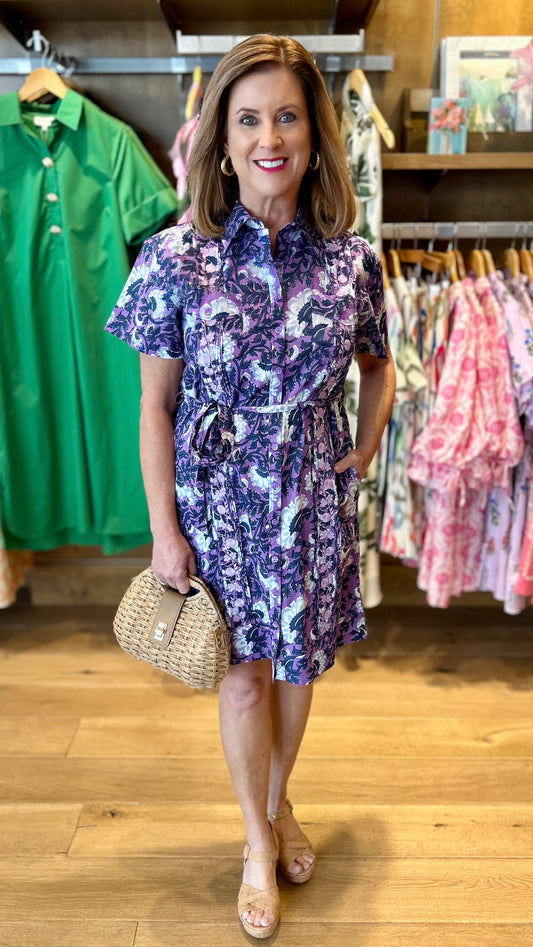 Sister Mary Dominga Dress - Purple