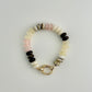 Brown/Pink Multi Bracelet