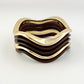 Brown/Gold Bangle Bracelet Set