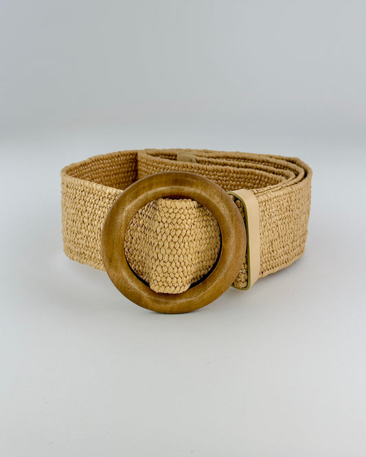 Khaki Woven Belt