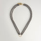 Handmade Layered Mixed Metals Circle Necklace
