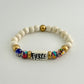 Fierce Wood Bead Bracelet