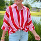 Saylor Stripe Top