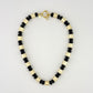 Onyx & Gold St. Germain Collar