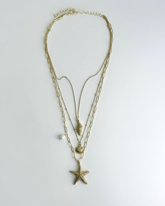 Starfish Charm Necklace