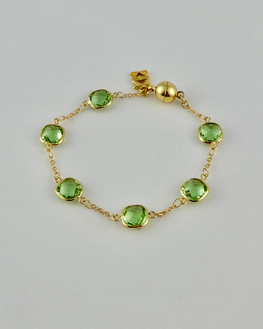 Green Crystal Bracelet